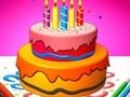 Jeu Livre de coloriage : Gâteau  en ligne