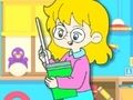 Jeu Livre de coloriage : Enseignant  en ligne