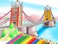 Jeu Livre de coloriage : Pont de Londres  en ligne