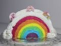 Jeu Puzzle de gâteau arc-en-ciel  en ligne