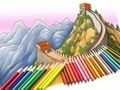 Jeu Livre de coloriage : La Grande Muraille  en ligne