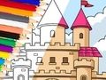 Jeu Livre de coloriage : Château  en ligne