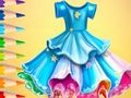 Jeu Livre de coloriage : Robe  en ligne