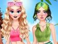 Jeu Habillage de fille de noix de coco d'été  en ligne