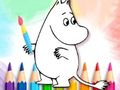 Jeu Livre de coloriage : Moomin  en ligne