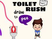 Jeu Ruée vers les toilettes : dessiner pour faire pipi  en ligne