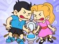 Jeu Course aux toilettes : dessinez un casse-tête  en ligne