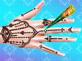 Jeu Salon de tatouage au henné Barbie  en ligne