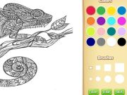Jeu Livre de coloriage animal adulte pour les enfants en ligne