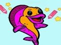 Jeu Poisson rouge facile à peindre  en ligne