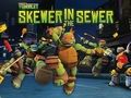 Jeu Teenage Mutant Ninja Turtles: Brochette dans l'égout  en ligne