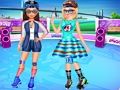 Jeu Entraînement de patinage BFF  en ligne