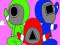 Jeu Jeu de Coloriage de Calmars  en ligne