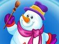 Jeu Habillage de bonhomme de neige  en ligne
