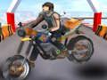 Jeu Mega Ramp Stunt Moto Jeu  en ligne