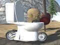 Jeu Skibidi Toilettes Moto Bike Racing 2  en ligne
