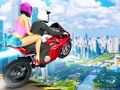 Jeu Saut à vélo sur rampe  en ligne