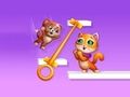 Jeu Aidez le chaton  en ligne