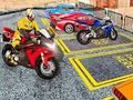 Jeu Vélos lourds Ville Parking Jeu 3D  en ligne