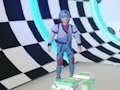 Jeu Planche à roulettes cyber surfeur  en ligne