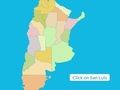 Jeu Provinces d'Argentine  en ligne