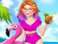 Jeu Malibu Vibes Princesse en vacances  en ligne