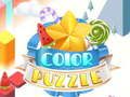 Jeu Puzzle de couleurs  en ligne