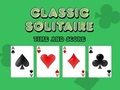 Jeu Solitaire classique : temps et score  en ligne