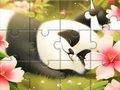 Jeu Puzzle : Panda endormi  en ligne