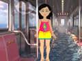 Jeu Fille de rêve s'échapper du train  en ligne