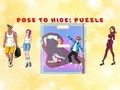 Jeu Poser pour cacher le puzzle  en ligne