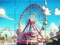 Jeu Puzzle : Parc d'attractions  en ligne