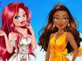 Jeu Flash Quiz Princesse Vs Princesse  en ligne