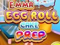 Jeu Préparation du gâteau aux œufs Emma  en ligne