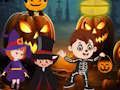 Jeu Aidez les enfants d'Halloween  en ligne