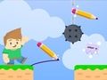 Jeu Aventures Thomas : Dessiner et effacer  en ligne