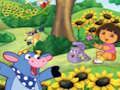 Jeu Dora trouve des différences  en ligne