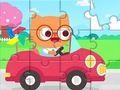Jeu Puzzle : Conduire une voiture  en ligne