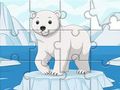 Jeu Puzzle : Ours polaire  en ligne