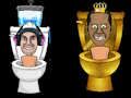 Jeu Relooking des toilettes Skibidi Playtime  en ligne