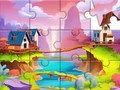Jeu Puzzle : Village  en ligne