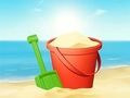 Jeu Livre de coloriage : Seau de sable  en ligne