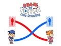 Jeu Dessiner au dessin au trait des toilettes  en ligne