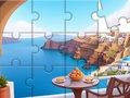 Jeu Puzzle : Santorin  en ligne