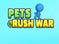 Jeu Guerre de ruée vers les animaux de compagnie  en ligne