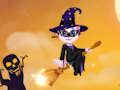 Jeu Fille chat se prépare pour Halloween  en ligne