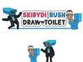 Jeu Skibydi Rush se dirige vers les toilettes  en ligne