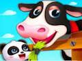 Jeu Ferme des animaux de bébé panda  en ligne