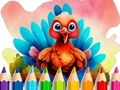 Jeu Livre de coloriage : Joyeux Thanksgiving  en ligne