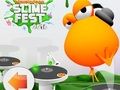 Jeu Nickelodeon Slime Fest : sauter un rythme  en ligne